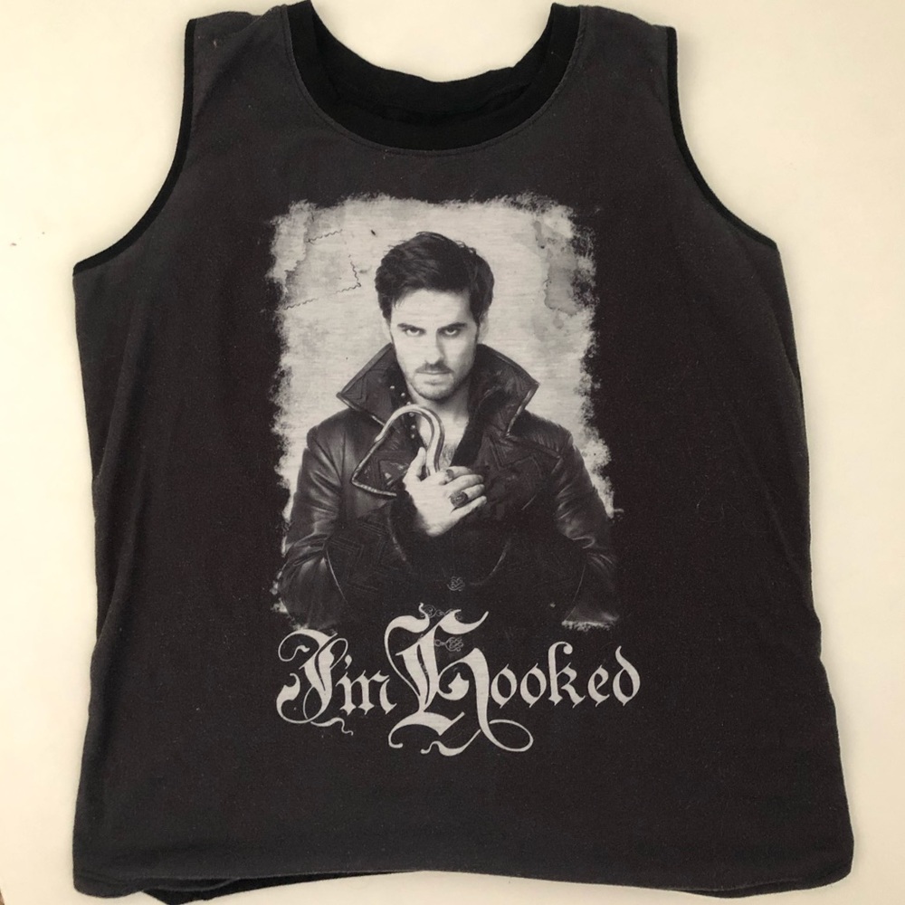 “I’m Hooked” Once Upon A Time graphic tank top